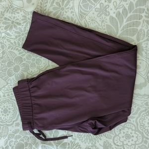Lululemon Burgundy Size 12 Trouser Track Pants